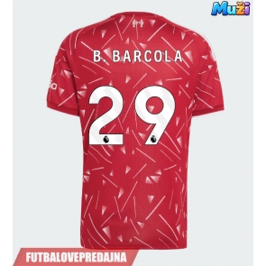 Lacne Muži Futbalové dres Liverpool Bradley Barcola #29 2026-27 Krátky Rukáv - Domáci